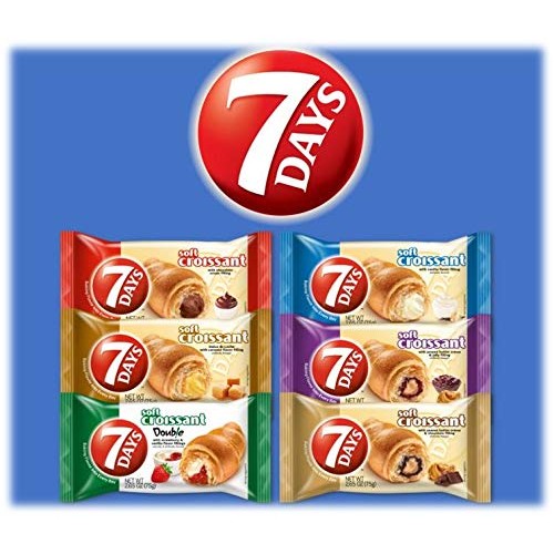7Days Soft Croissant, Strawberry Vanilla Filling, Perfect Breakf