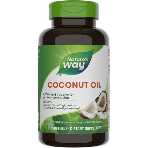 Nature's Way Coconut Oil, 62% MCTs(1)