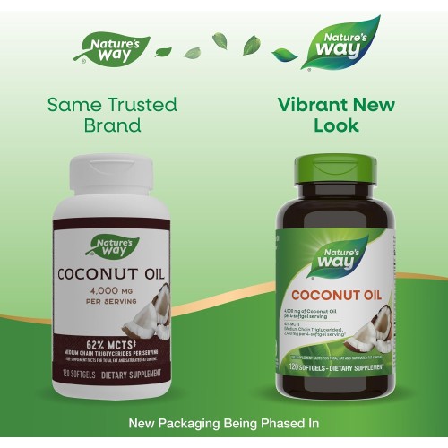 Nature's Way Coconut Oil, 62% MCTs(1)