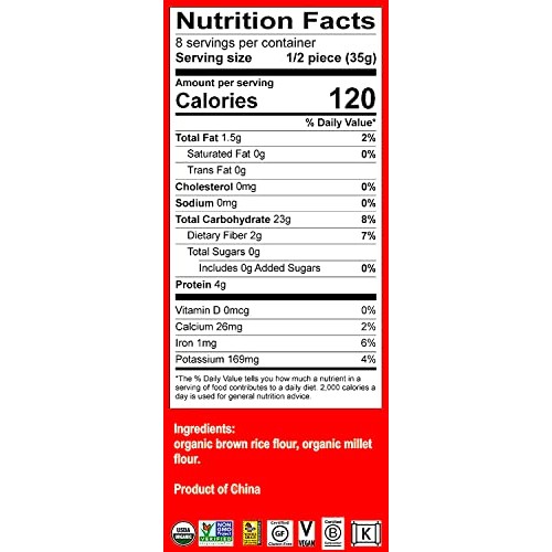 Lotus Foods Organic Gluten-Free Millet &Amp; Brown Rice Ramen Noodle