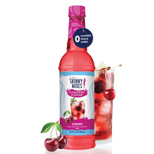 Jordans Skinny Mixes Sugar Free Syrup, Cherry Flavor, Frui...