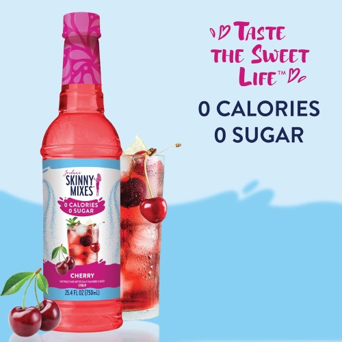 Jordans Skinny Mixes Sugar Free Syrup, Cherry Flavor, Frui...