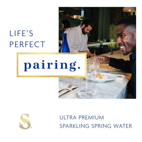 Saratoga Sparkling Spring Water - 12 Oz. Carbonated, Pack Of 24