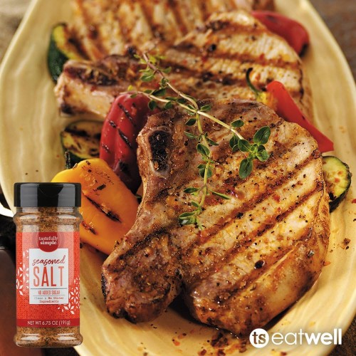 Tastefully Simple Seasoned Salt - Perfect For Beef, Chicken, Fis