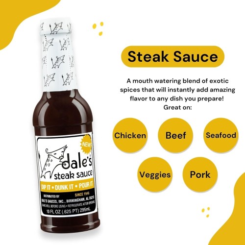 Dales Seasoning - Steak Sauce 10Oz. 2 Pack
