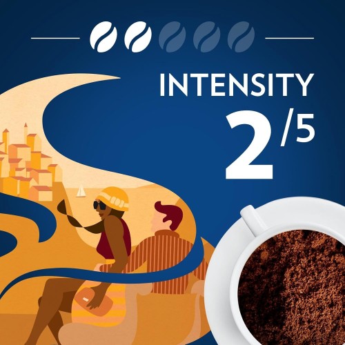 Lavazza Gran Aroma Ground Coffee Blend, Light Roast, 12-Ounce Ba