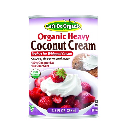 Lets Do Organic Heavy Coconut Cream, Pack Of 12