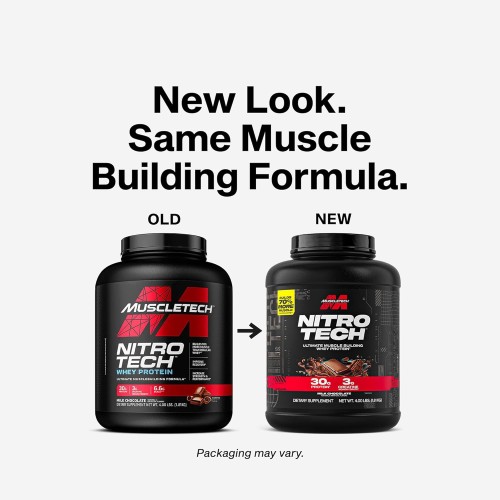 Whey Protein Powder | Muscletech Nitro-Tech Whey Protein Isolate