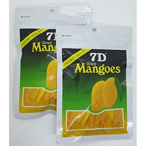 Naturally Delicious 7D Mangoes Tree Ripened Dried Mango 2 Pack