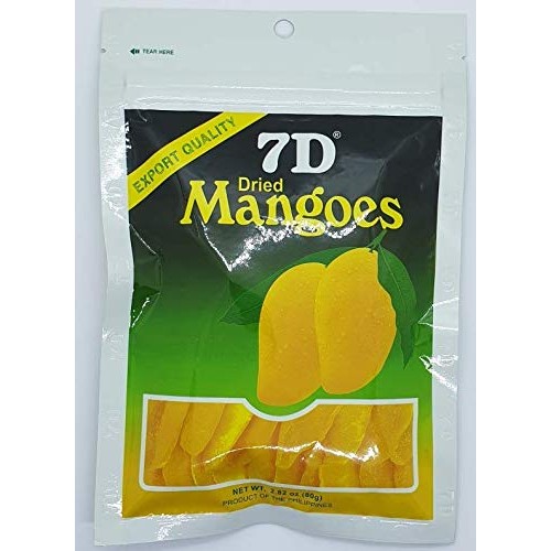Naturally Delicious 7D Mangoes Tree Ripened Dried Mango 2 Pack
