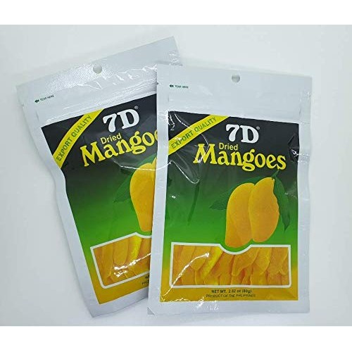 Naturally Delicious 7D Mangoes Tree Ripened Dried Mango 2 Pack