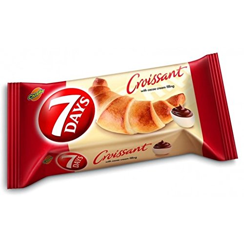 7 Days Croissant With Coca Cream Filling From Greece - 15 Packs