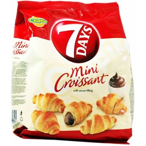 7 Days Mini Croissants With Coca Cream Filling From Greece - 20