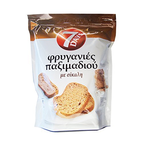 7 Days Rye Toasted Rusks From Greece - 200G 7.0 Oz