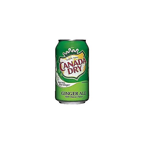 7-Up Canada Dry Ginger Ale, 12-Ounce Pack Of 24