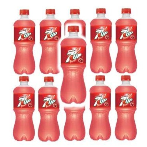 7-Up Cherry 20 Oz Pack Of 10, Total Of 200 Fl Oz