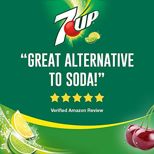 7-Up, Cherry – Powder Drink Mix - 12 Boxes, 72 Sticks – Sugar