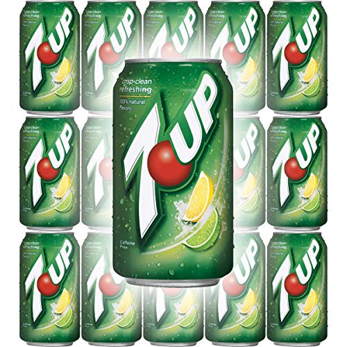 7Up, 12 Oz Can Pack Of 15, Total Of 180 Fl Oz