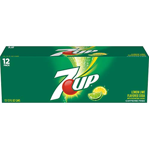 7Up Lemon Lime Soda, Naturally Flavored And Caffeine Free, 12 Fl