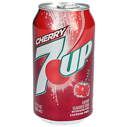 7-Up Cherry Soft Drink, 12-Ounce Pack Of 24