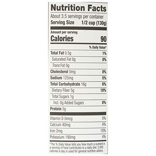 8 Track Foods Organic Blonde Chickpeas, 15 OZ