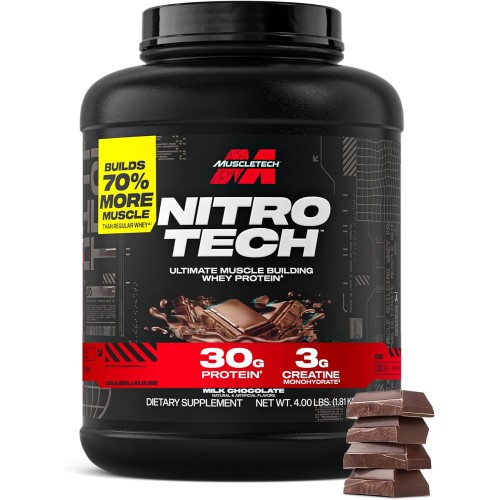 Whey Protein Powder | Muscletech Nitro-Tech Whey Protein Isolate