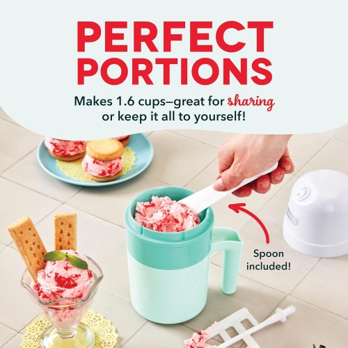 Dash My Pint Electric Ice Cream Maker Machine For Gelato, Sorbet
