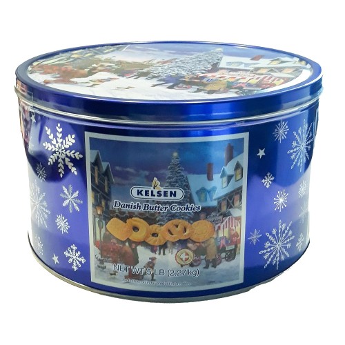 Kelsen Danish Butter Cookies - 80 Oz