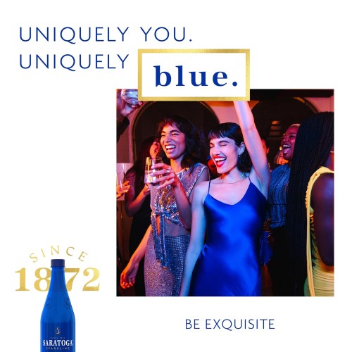 Saratoga Sparkling Spring Water - 12 Oz. Carbonated, Pack Of 24