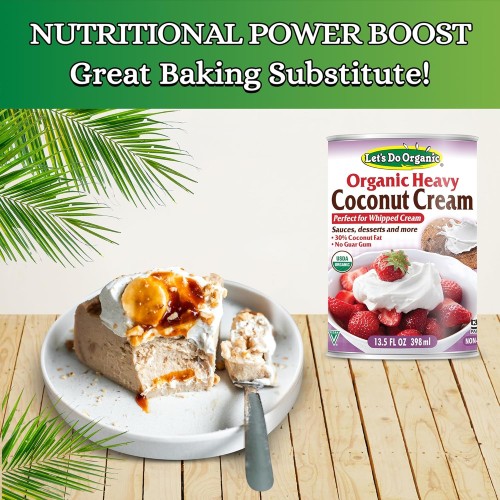 Lets Do Organic Heavy Coconut Cream, Pack Of 12