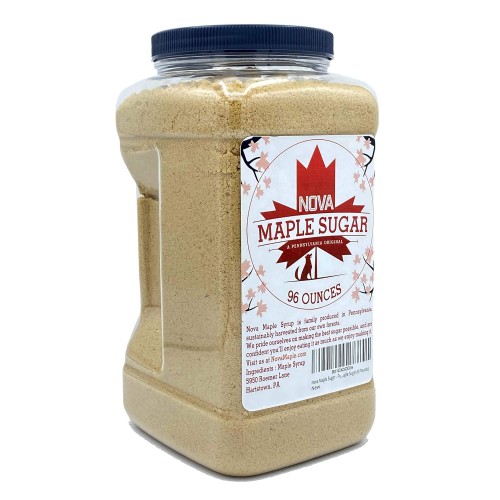 Nova Maple Sugar - Pure Grade-A Maple Sugar 6 Pounds