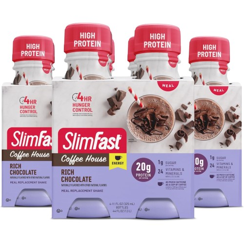 Slimfast Advanced Energy, Meal Replacement Shake, High Protein,