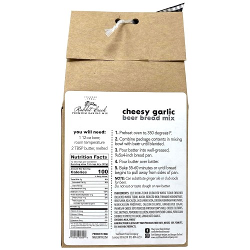 Rabbit Creek Beer Bread Mix Variety Pack Of 3 – Cheesy Jalapeno,