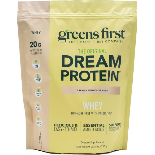 Dream Protein Whey Protein Powder, Creamy French Vanilla, 720 Gram