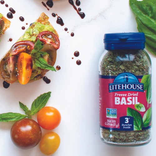 Litehouse Freeze Dried Non-Gmo Basil 0.28 Oz 1 Bottle