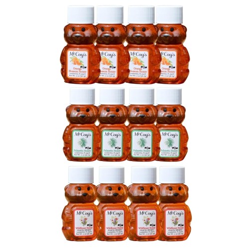 McCoy's Honey - 100% Pure, All-Natural, Raw Honey