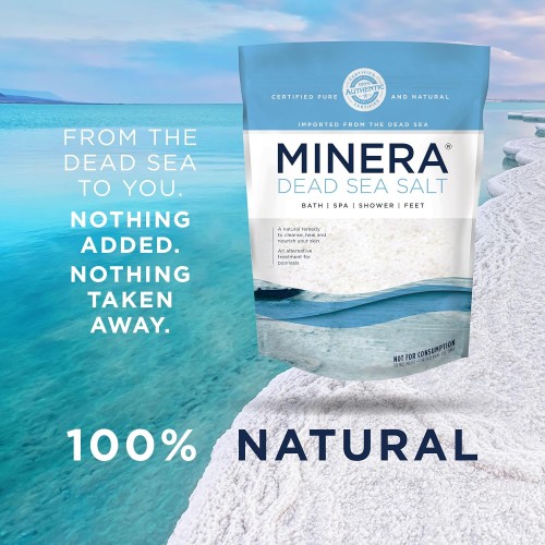 Minera Dead Sea Salt - 19 Lbs. Fine Bulk Bag