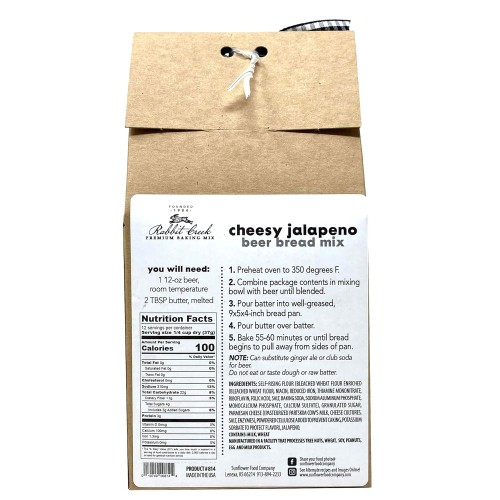 Rabbit Creek Beer Bread Mix Variety Pack Of 3 – Cheesy Jalapeno,