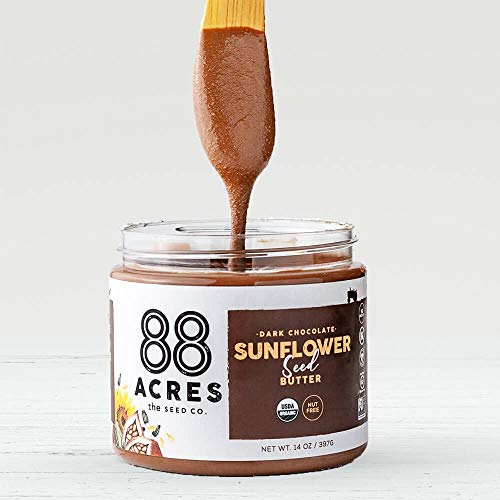 88 Acres Organic Sunflower Seed Butter | Dark Chocolate | Keto-F
