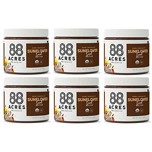 88 Acres Organic Sunflower Seed Butter | Dark Chocolate | Keto-F
