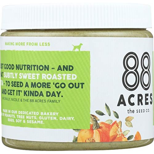 88 Acres, Pumpkin Seed Butter Jar, 14 Ounce