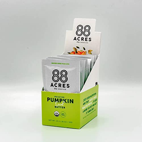 88 Acres Pumpkin Seed Butter Pouch - 1.16oz Pack of 10