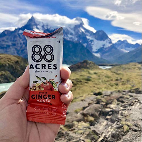 88 Acres, Ginger Apple Seed Bar, 1.6 Ounce