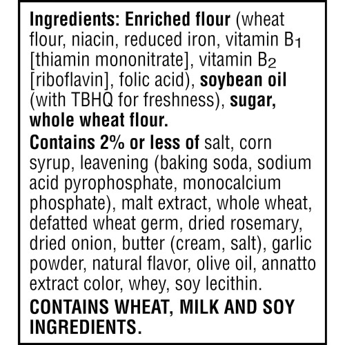 Keebler, Toasteds, Crackers, Toasted Sesame, Harvest Wheat And B