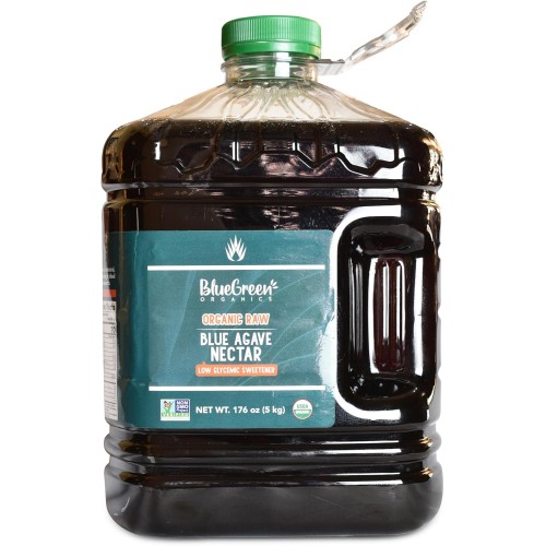 Blue Green Agave Organic Nectar, Raw Blue, 176 Ounce