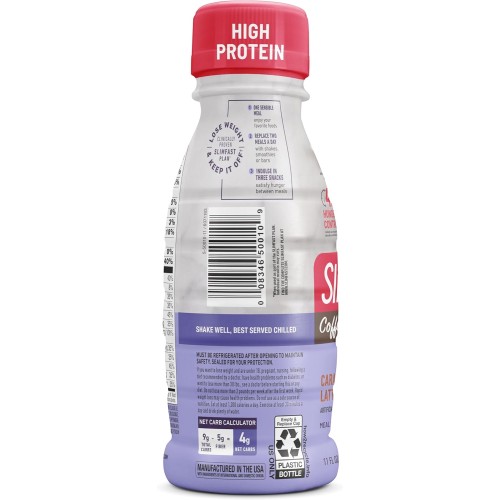 SlimFast Advanced Energy High Protein Meal Replacement Shake, Ca...