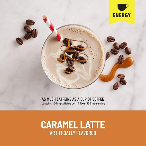 SlimFast Advanced Energy High Protein Meal Replacement Shake, Ca...