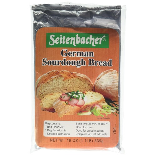 Seitenbacher German Sourdough Bread Mix, 1.1 Pound Pack Of 6
