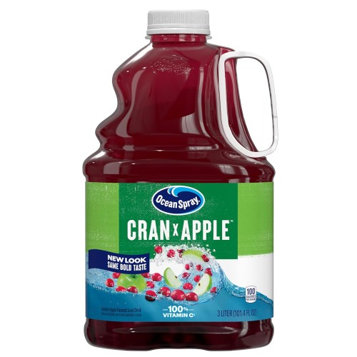 Ocean Spray Juice Drink, Cran-Apple, 3 Liter Bottle