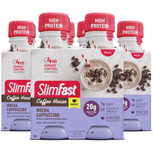 Slimfast Advanced Energy Mocha Cappuccino Shake – Ready To Drink